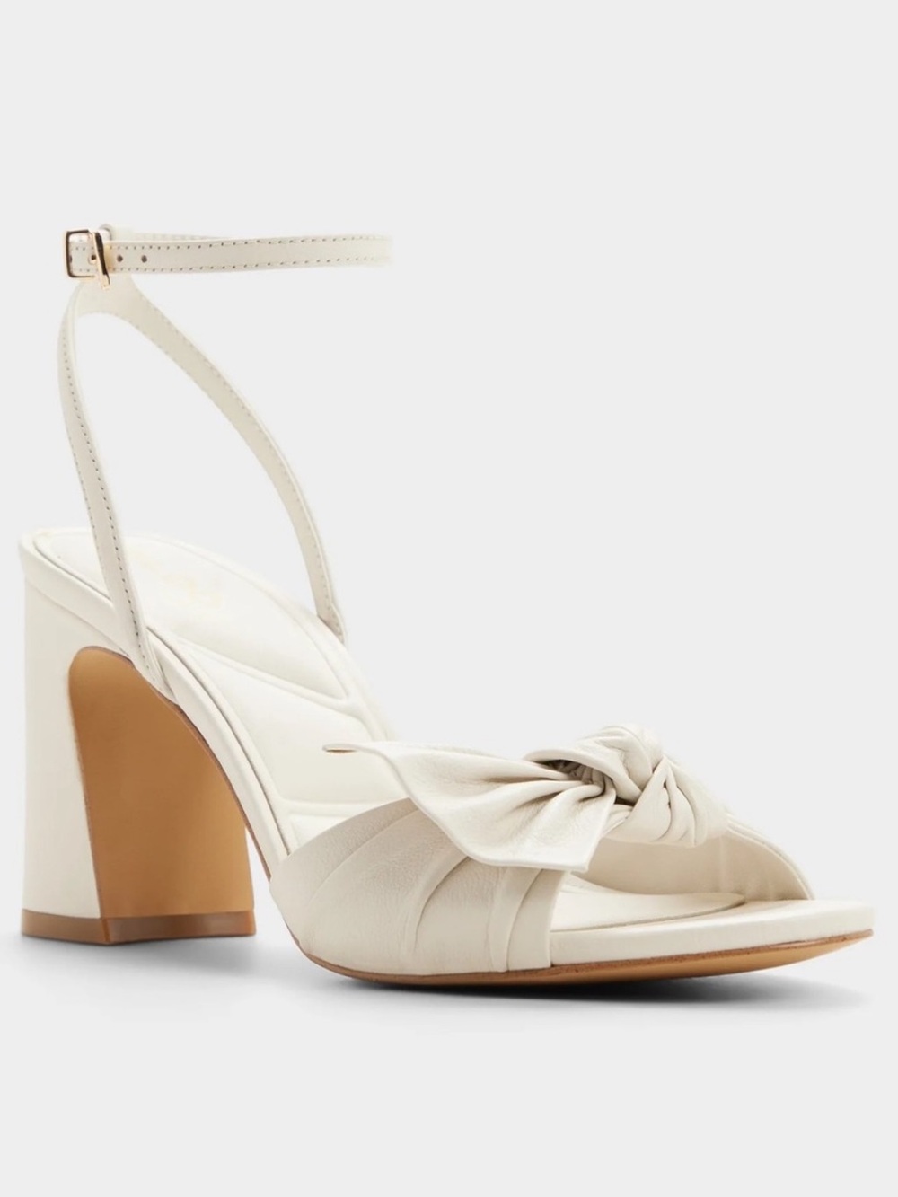 Aldo Bow Block Heel Sandal